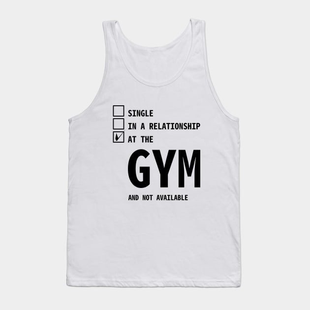 IN LOVE WITH GYM Tank Top by MoreThanThat